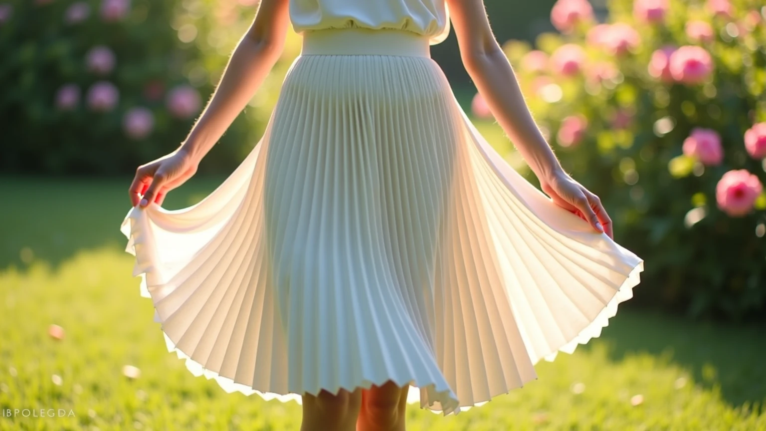 Pleated Skirt